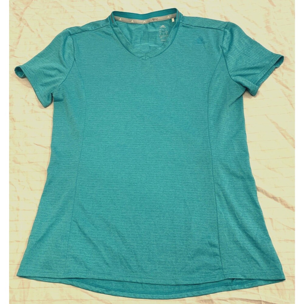 ADIDAS CLIMALITE WOMENS ATHLETIC SHIRT SIZE S